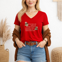Load image into Gallery viewer, Funny Bee Shirt –  Vneck Tee