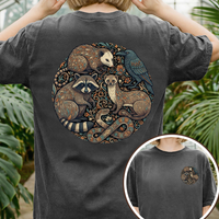 Load image into Gallery viewer, Woodland Animals Circle Shirt