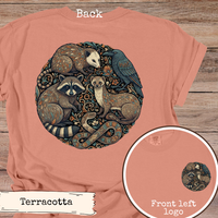 Load image into Gallery viewer, Woodland Animals Circle Shirt