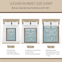 Load image into Gallery viewer, America 250th Anniversary Gift – Woven Cotton Capitol Blanket