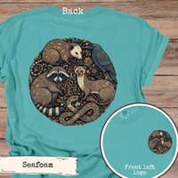 Load image into Gallery viewer, Woodland Animals Circle Shirt