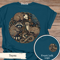 Load image into Gallery viewer, Woodland Animals Circle Shirt