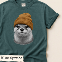 Load image into Gallery viewer, Otter Beanie Shirt