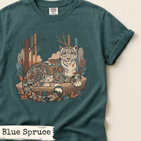 Load image into Gallery viewer, Snow Leopard Art Shirt