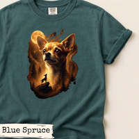 Load image into Gallery viewer, Chihuahua Howling at Moon Shirt