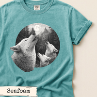 Load image into Gallery viewer, Howling Wolf Shirt front