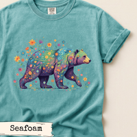 Load image into Gallery viewer, Floral Bear Art Design