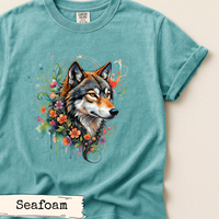 Load image into Gallery viewer, Watercolor Wolf Design