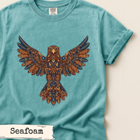 Load image into Gallery viewer, Floral Eagle Art Shirt