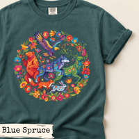 Load image into Gallery viewer, Spanish Folk Art Wildlife Shirt