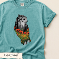 Load image into Gallery viewer, Owl Forest Silhouette