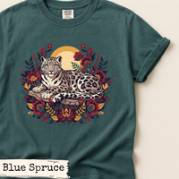 Load image into Gallery viewer, Snow Leopard Shirt – Wilderness Nature Design with Rustic Mountain Wildlife