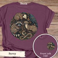 Load image into Gallery viewer, Woodland Animals Circle Shirt