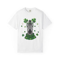 Load image into Gallery viewer, Zebra Wearing Shamrocks T-shirt