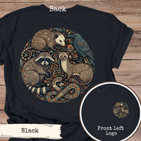 Load image into Gallery viewer, Woodland Animals Circle Shirt