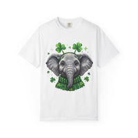Load image into Gallery viewer, Elephant Wearing Shamrocks T-shirt