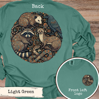 Load image into Gallery viewer, Woodland Animals Circle Shirt