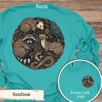 Load image into Gallery viewer, Woodland Animals Circle Shirt