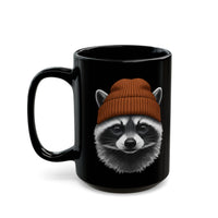 Load image into Gallery viewer, Raccoon Beanie Coffee Cup (11oz/15oz)