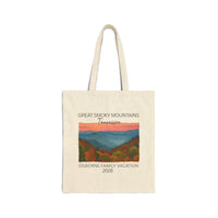 Load image into Gallery viewer, Great Smoky Mountains National Park Tote Bag – Personalized Canvas Mountain Souvenir