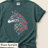 Load image into Gallery viewer, Pastel Floral Wolf