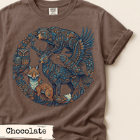 Load image into Gallery viewer, Woodland Animal Circle Art