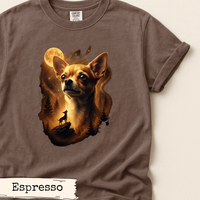Load image into Gallery viewer, Chihuahua Howling at Moon Shirt
