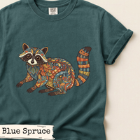 Load image into Gallery viewer, Floral Raccoon Art