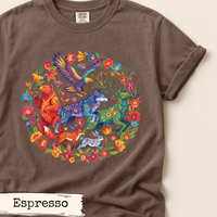 Load image into Gallery viewer, Spanish Folk Art Wildlife Shirt