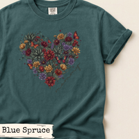 Load image into Gallery viewer, Wildflower Butterfly Heart Shirt