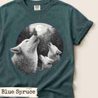 Load image into Gallery viewer, Howling Wolf Shirt front