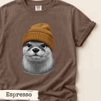Load image into Gallery viewer, Otter Beanie Shirt