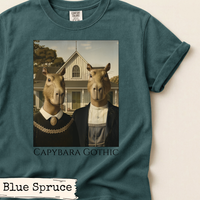 Load image into Gallery viewer, Capybara American Gothic