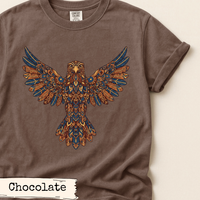 Load image into Gallery viewer, Floral Eagle Art Shirt