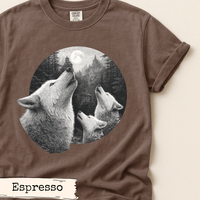 Load image into Gallery viewer, Howling Wolf Shirt front