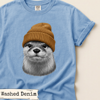 Load image into Gallery viewer, Otter Beanie Shirt
