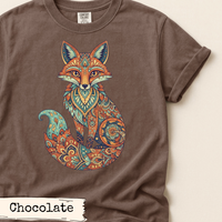 Load image into Gallery viewer, Floral Fox Art