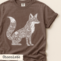 Load image into Gallery viewer, White Floral Fox