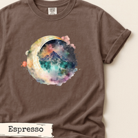 Load image into Gallery viewer, Watercolor Crescent Moon