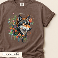 Load image into Gallery viewer, Watercolor Wolf Design