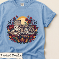 Load image into Gallery viewer, Snow Leopard Shirt – Wilderness Nature Design with Rustic Mountain Wildlife