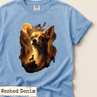 Load image into Gallery viewer, Chihuahua Howling at Moon Shirt