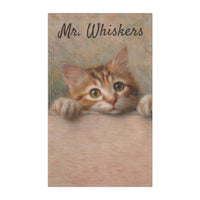 Load image into Gallery viewer, Mr. Whiskers Kitten Tea Towel | Cute Cat Illustration, Kitchen Linen
