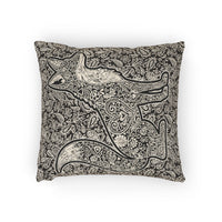 Load image into Gallery viewer, Geometric Fox Woven Pillow | Tribal Woodland Throw Pillow