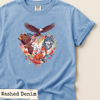 Load image into Gallery viewer, Wilderness Watercolor Heart