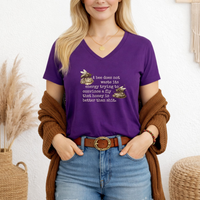 Load image into Gallery viewer, Funny Bee Shirt –  Vneck Tee