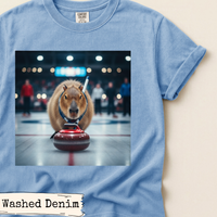 Load image into Gallery viewer, Capybara Curling Shirt