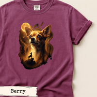 Load image into Gallery viewer, Chihuahua Howling at Moon Shirt
