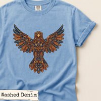Load image into Gallery viewer, Floral Eagle Art Shirt
