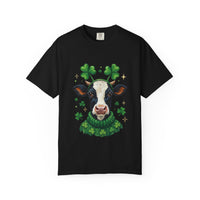 Load image into Gallery viewer, Cow Wearing Shamrocks T-shirt
